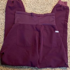 FIGS Zamora Maternity Joggers - Extra small deep purple